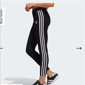Adidas woman’s black leggings